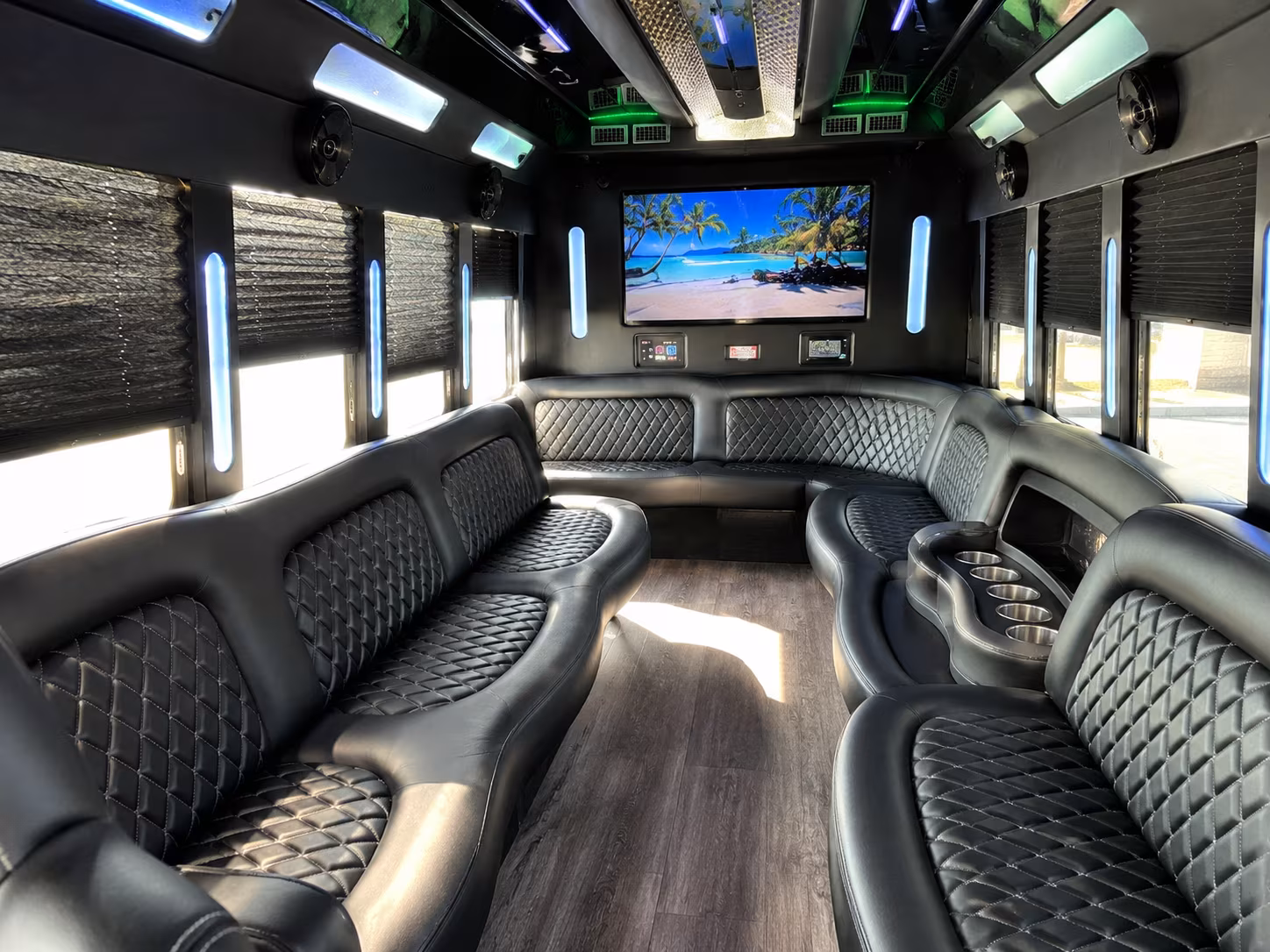 honolulu wedding party bus rental